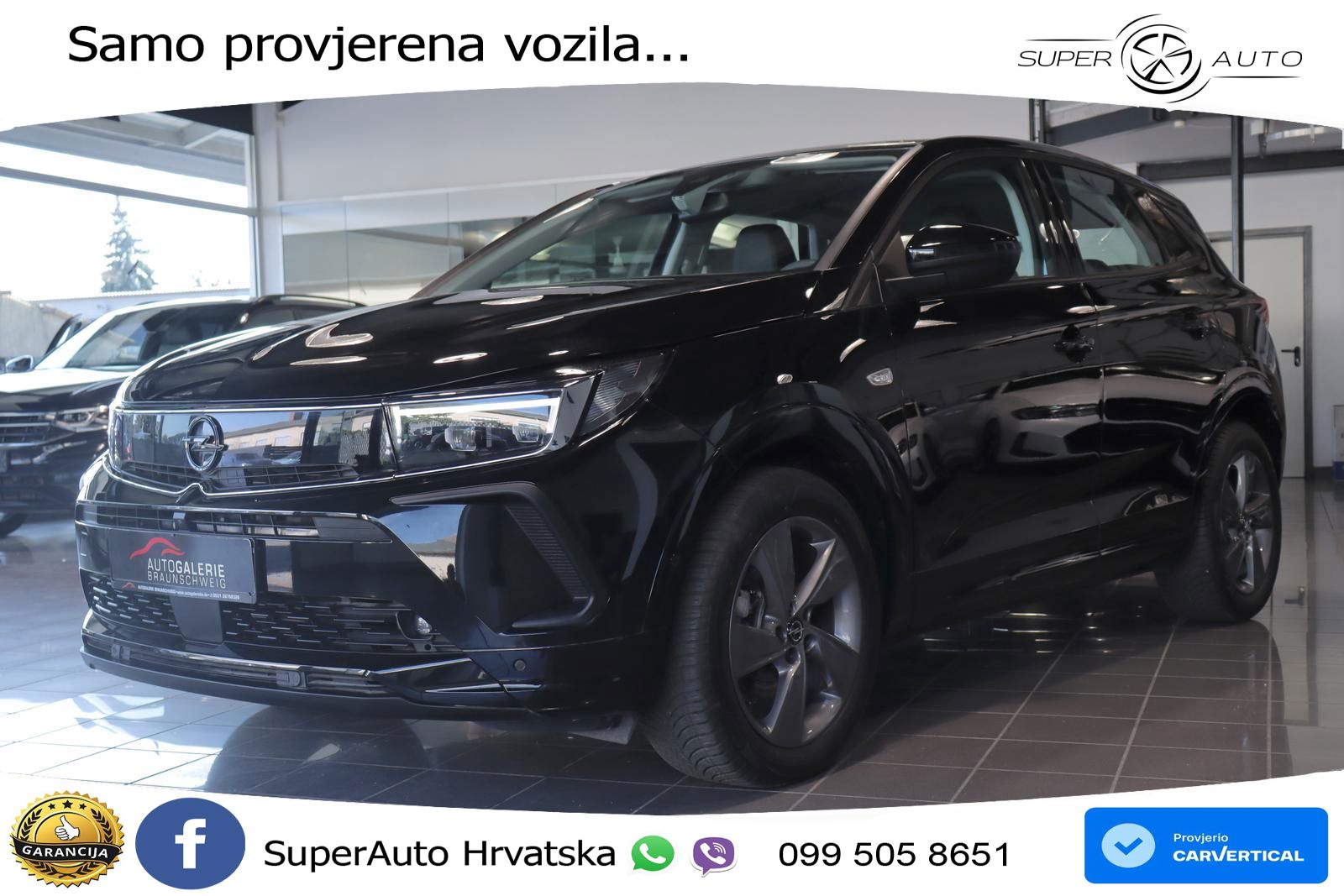 Opel Grandland 1.2i Turbo (130 KS) Automatic GS LED+GR SJED+ACC
