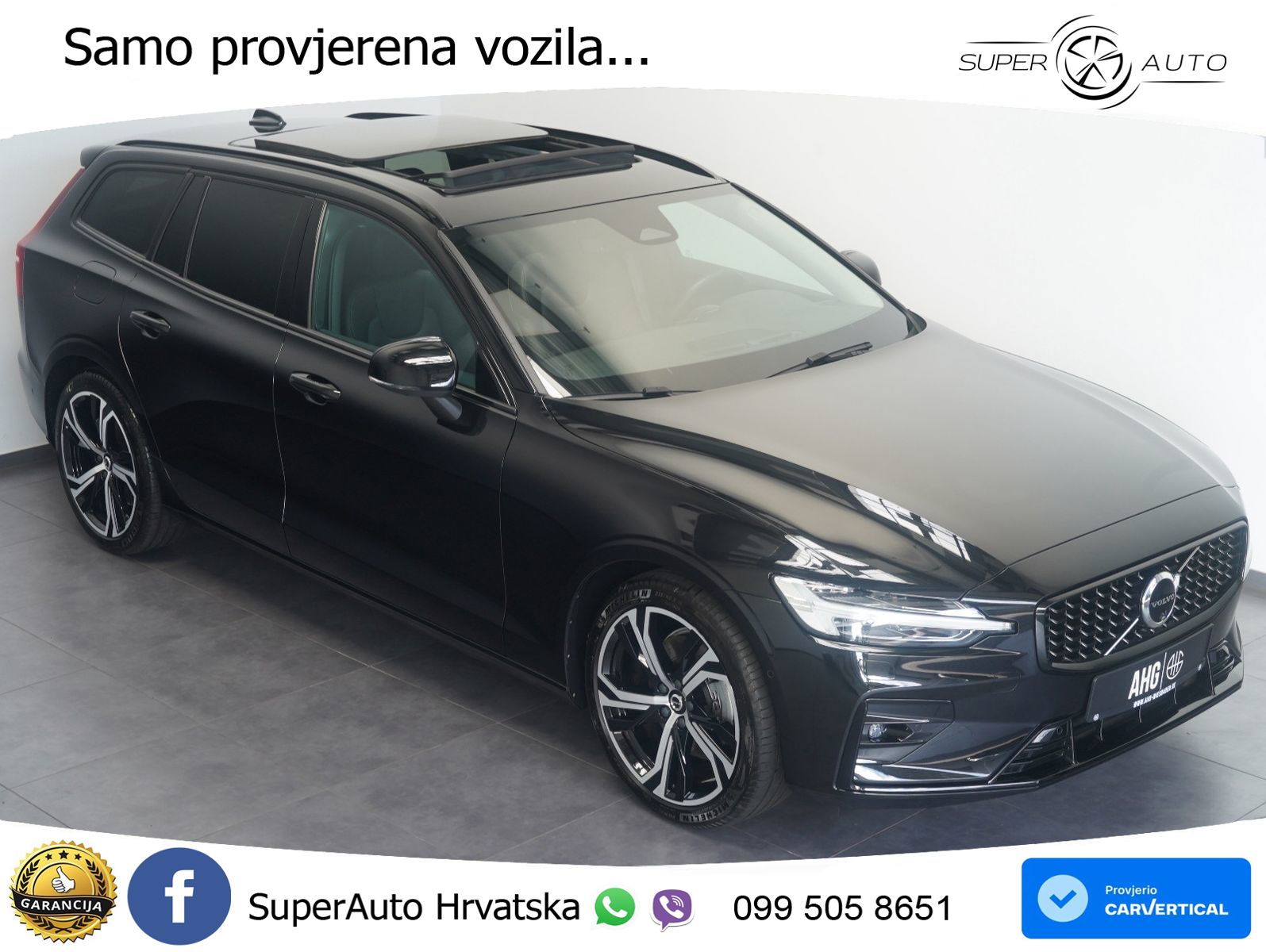 Volvo V60 2.0 B4 Benzin DCT LED+GR SJED+ACC