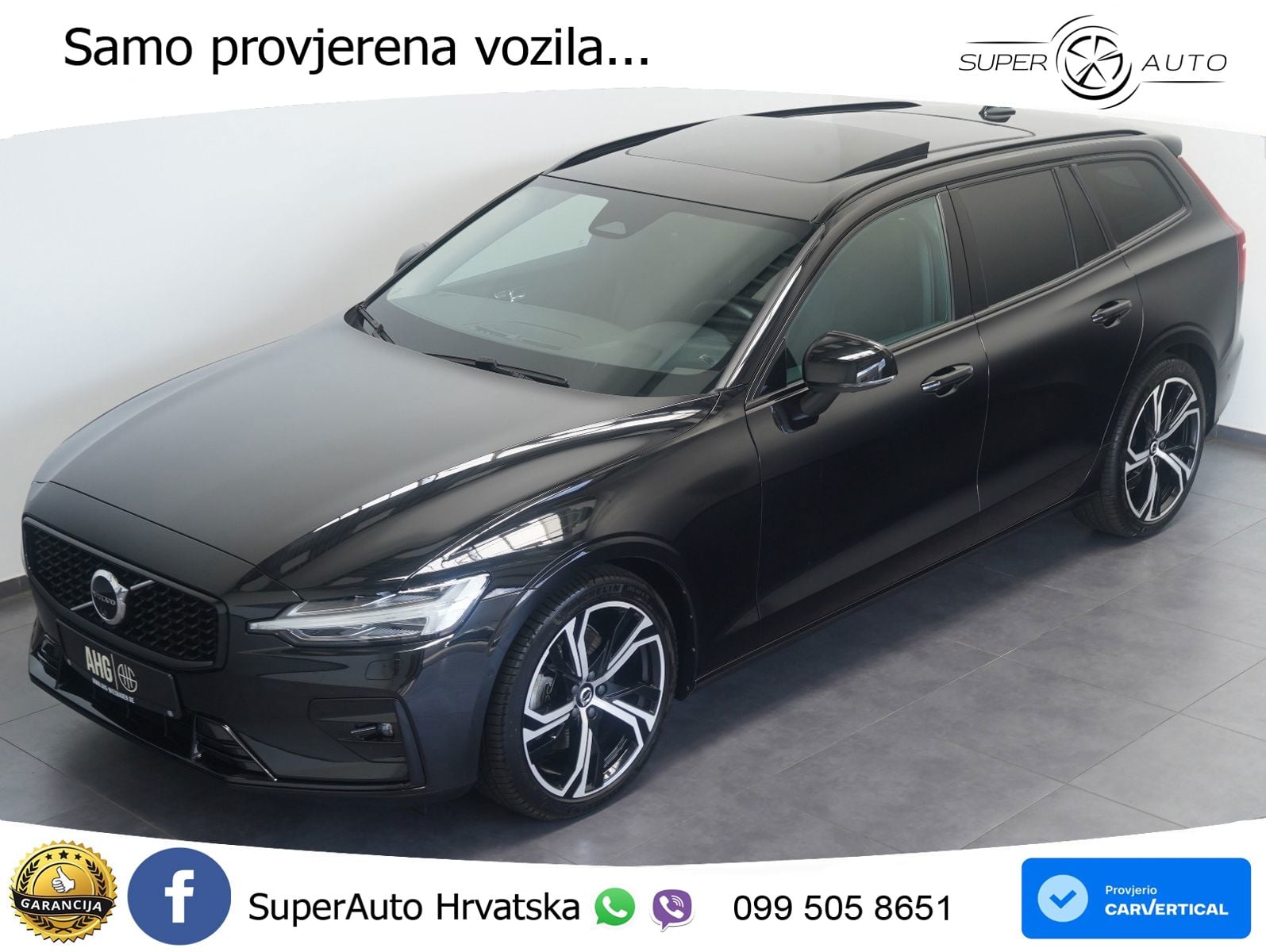 Volvo V60 2.0 B4 Benzin DCT LED+GR SJED+ACC