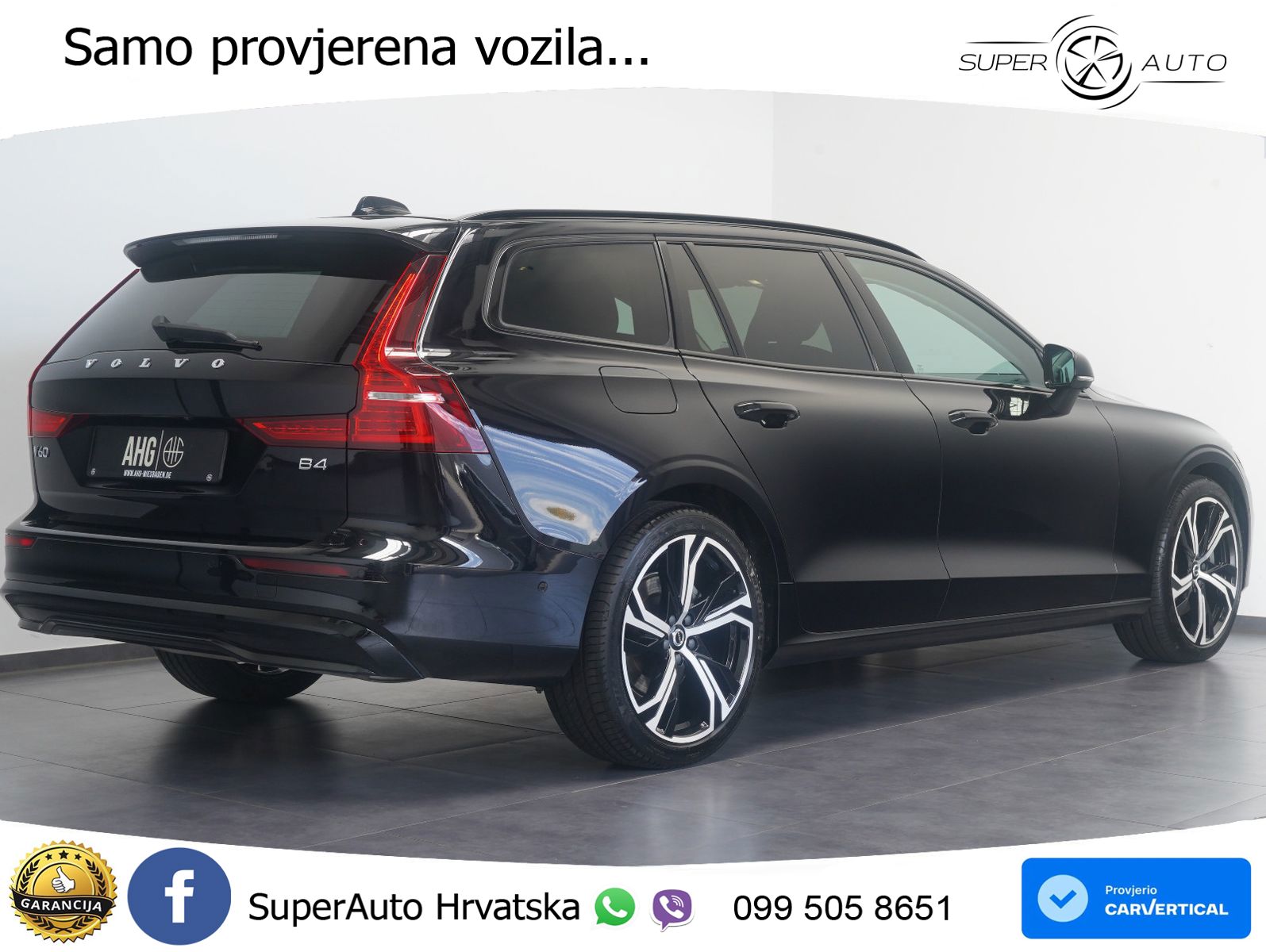 Volvo V60 2.0 B4 Benzin DCT LED+GR SJED+ACC