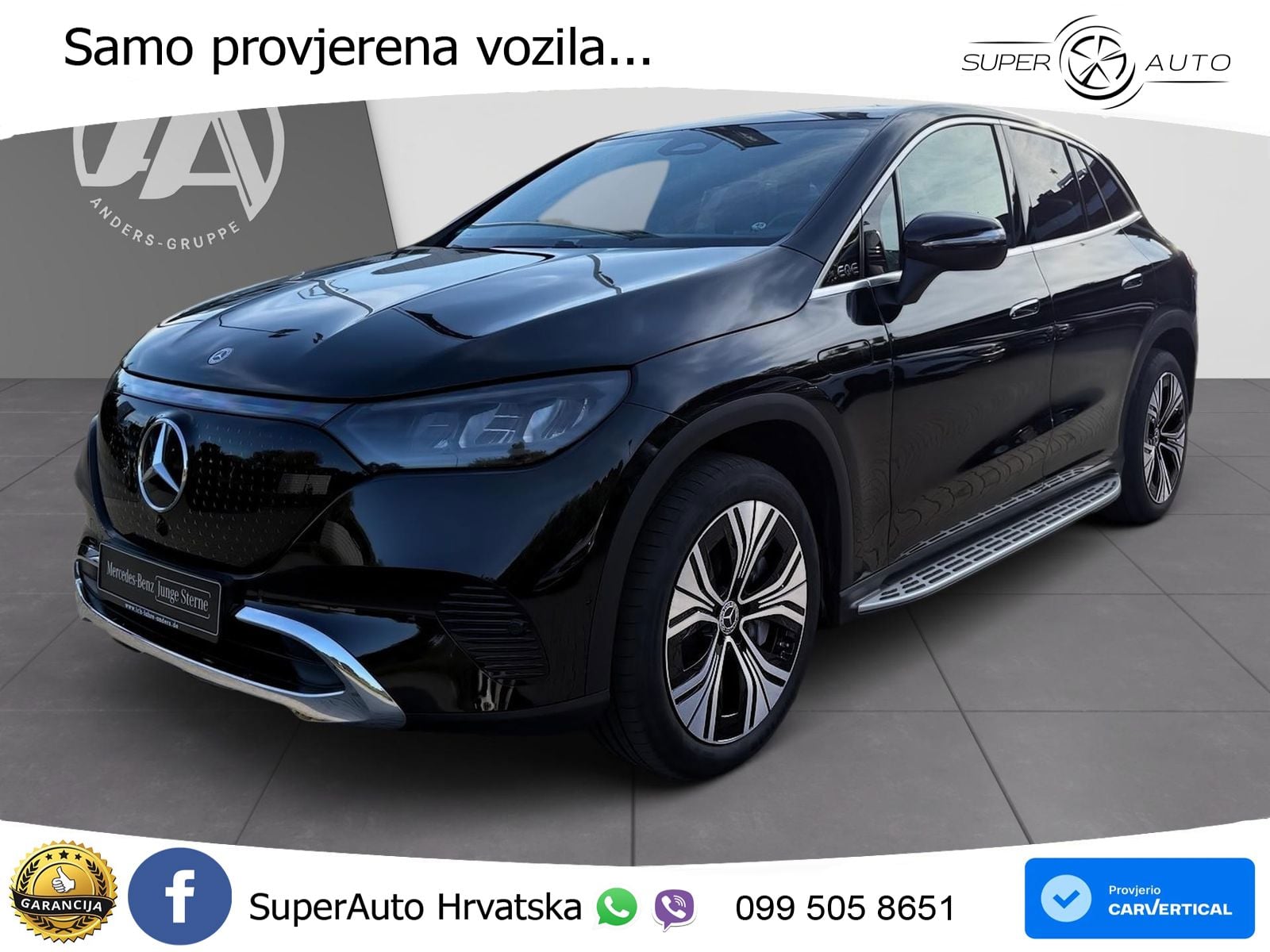Mercedes EQE SUV 300 100 kWh (265 KS) LED+GR SJED+ACC