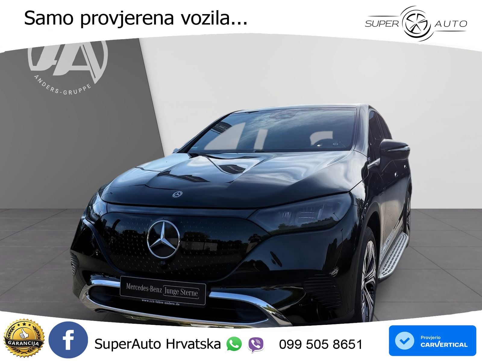 Mercedes EQE SUV 300 100 kWh (265 KS) LED+GR SJED+ACC