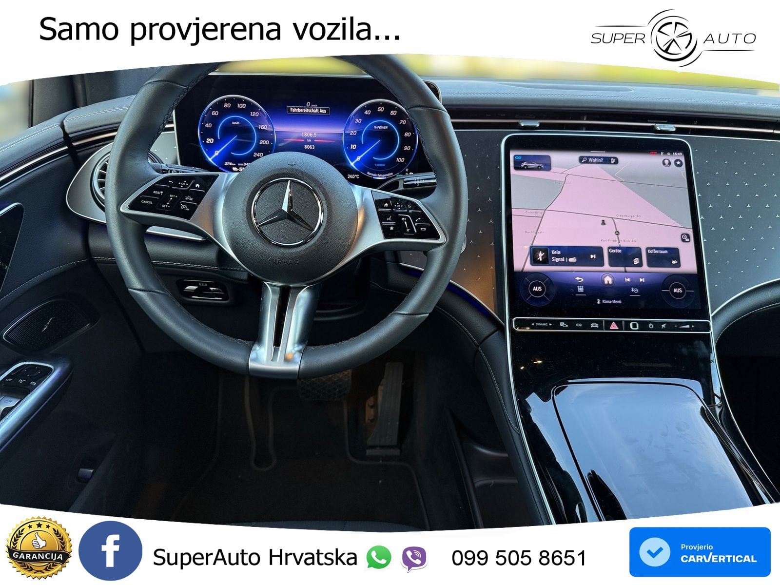 Mercedes EQE SUV 300 100 kWh (265 KS) LED+GR SJED+ACC