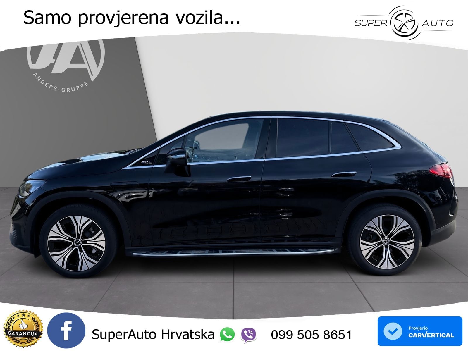 Mercedes EQE SUV 300 100 kWh (265 KS) LED+GR SJED+ACC