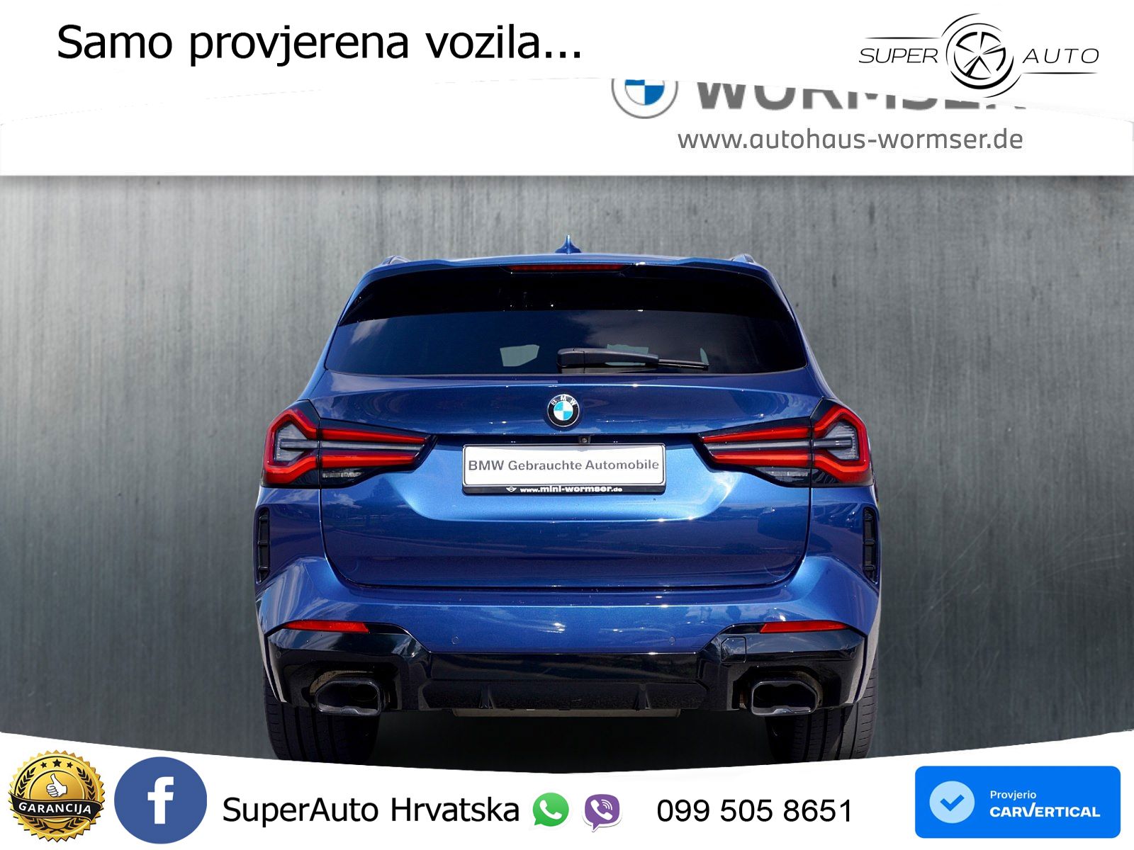 BMW X3 M40d xDrive Steptronic LED+GR SJED+ACC