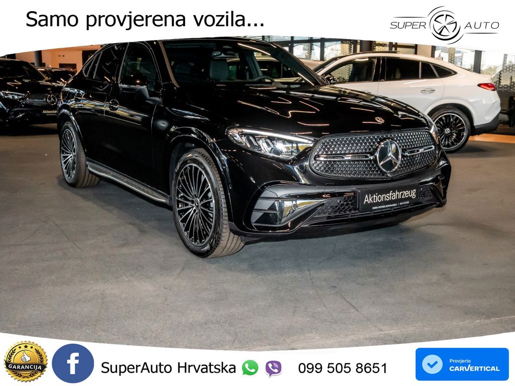 Mercedes GLC Coupe 200 (204 KS) 4MATIC 9G-TRONIC AMG ACC+GR SJED+360+PANO