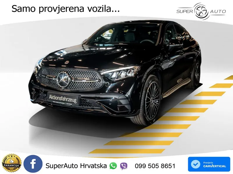 Mercedes GLC Coupe 200 (204 KS) 4MATIC 9G-TRONIC AMG ACC+GR SJED+360+PANO