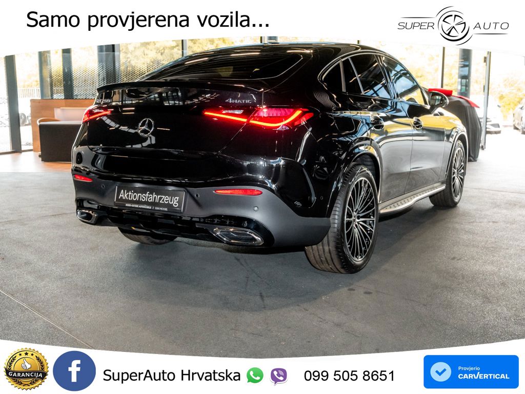 Mercedes GLC Coupe 200 (204 KS) 4MATIC 9G-TRONIC AMG ACC+GR SJED+360+PANO