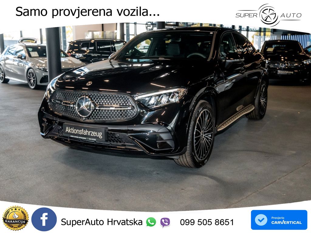 Mercedes GLC Coupe 200 (204 KS) 4MATIC 9G-TRONIC AMG ACC+GR SJED+360+PANO