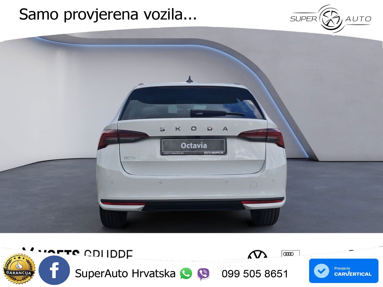Škoda Octavia Combi 2.0 TDI (150 KS) DSG MATRIX+GR SJED+KAM
