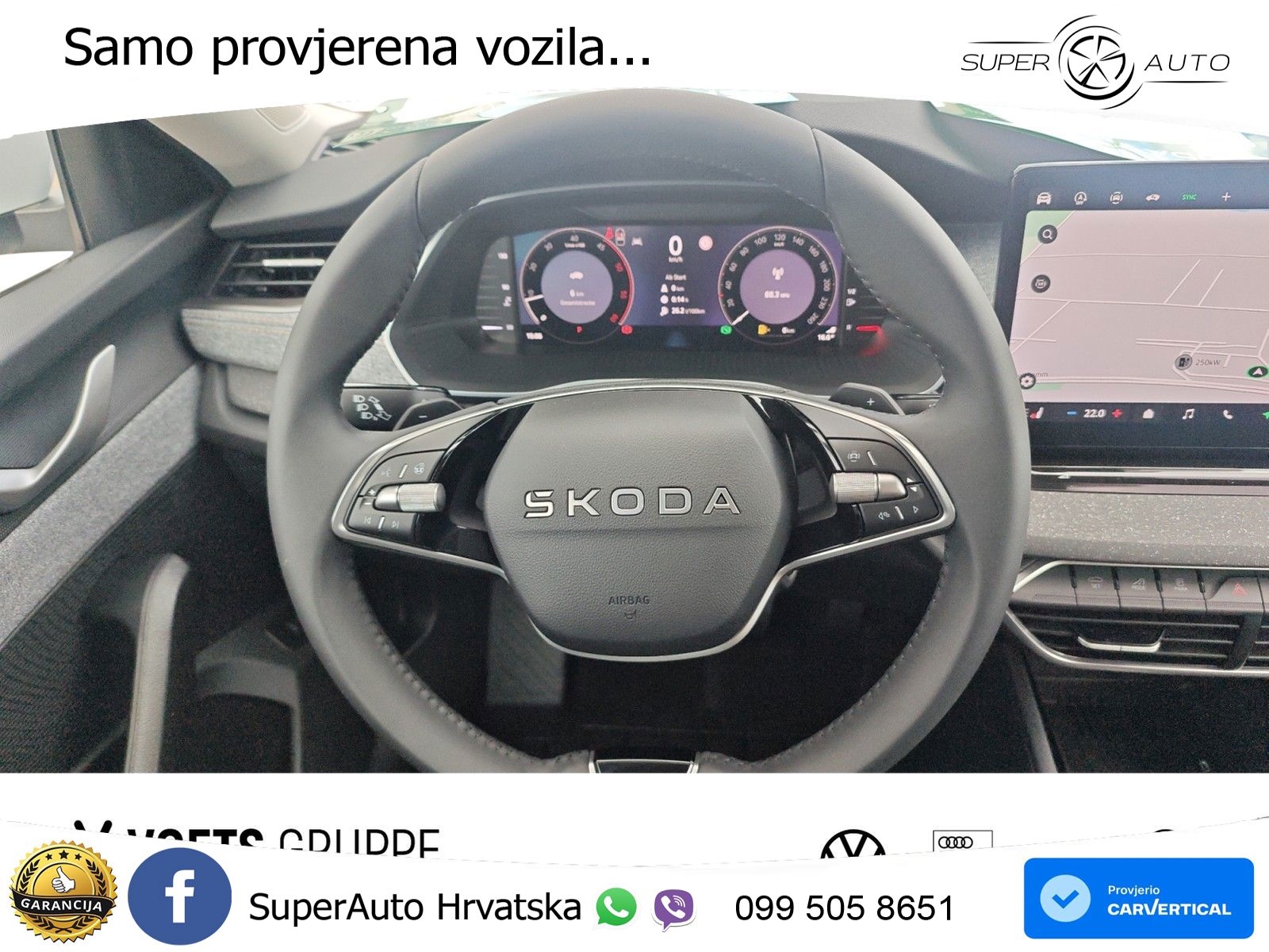 Škoda Octavia Combi 2.0 TDI (150 KS) DSG MATRIX+GR SJED+KAM