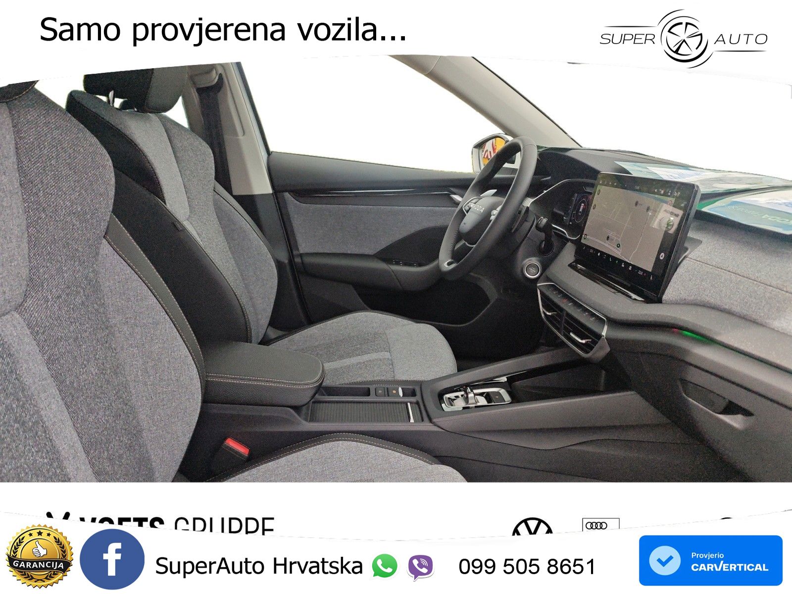 Škoda Octavia Combi 2.0 TDI (150 KS) DSG MATRIX+GR SJED+KAM