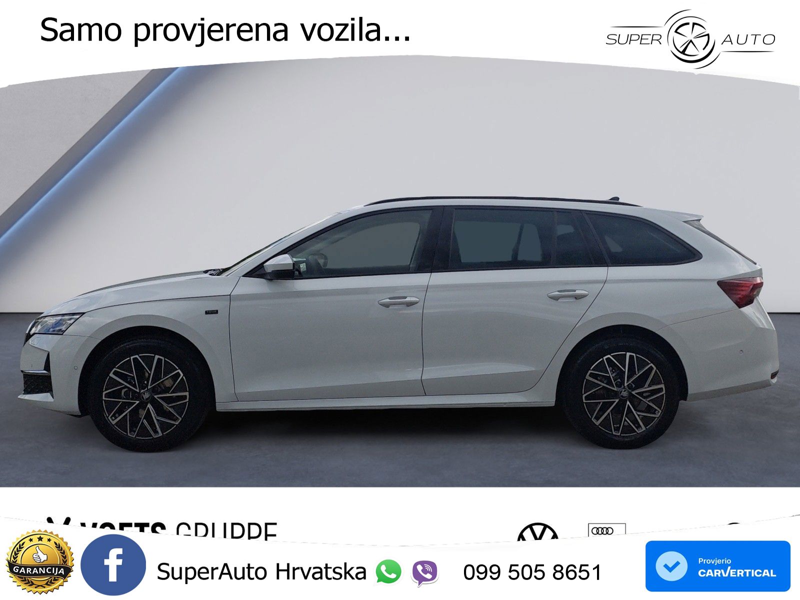 Škoda Octavia Combi 2.0 TDI (150 KS) DSG MATRIX+GR SJED+KAM