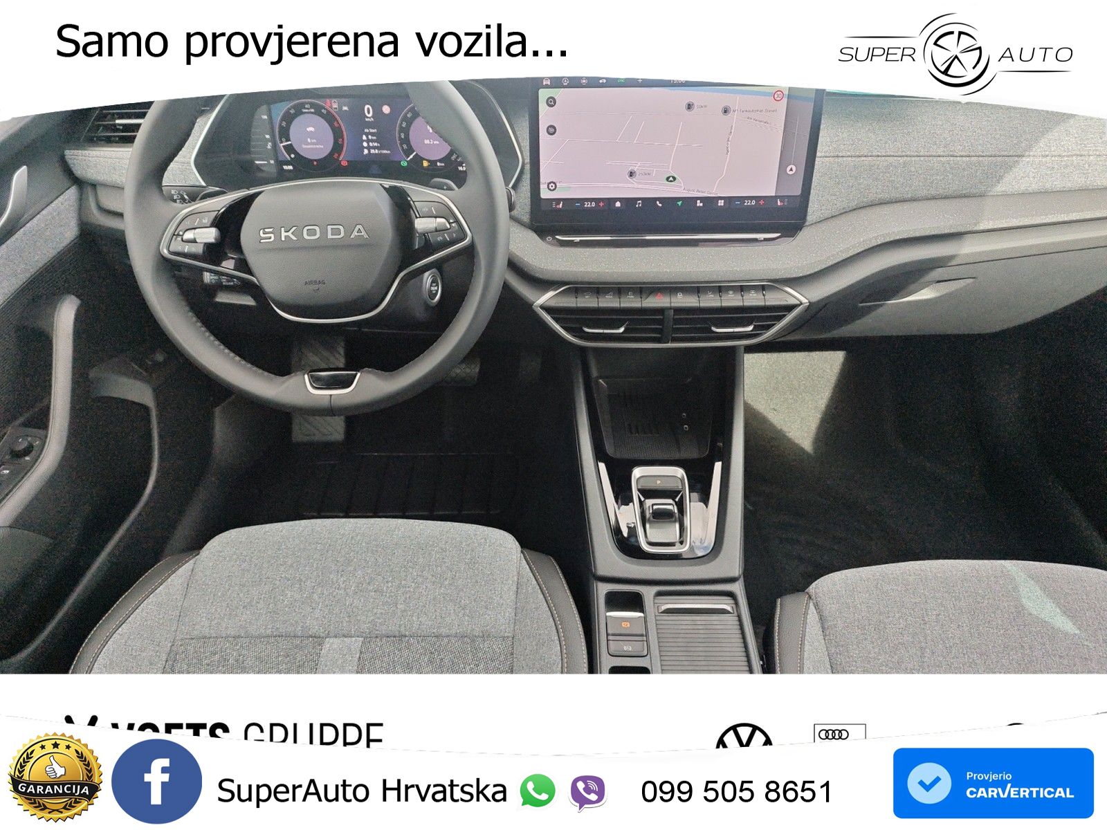 Škoda Octavia Combi 2.0 TDI (150 KS) DSG MATRIX+GR SJED+KAM