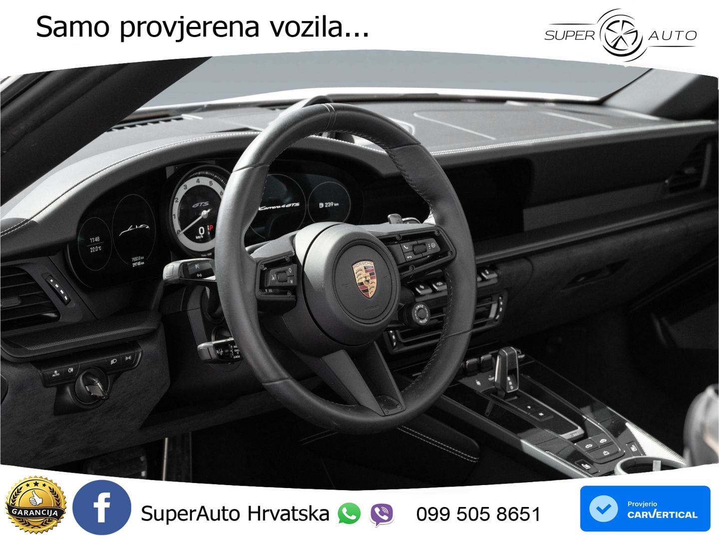 Porsche 911 Carrera 4 GTS Cabriolet 3.0 (480 KS) PDK LED+GR SJED+ACC