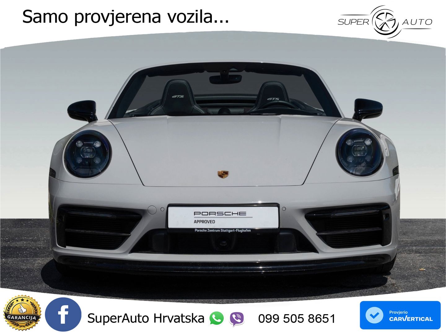 Porsche 911 Carrera 4 GTS Cabriolet 3.0 (480 KS) PDK LED+GR SJED+ACC