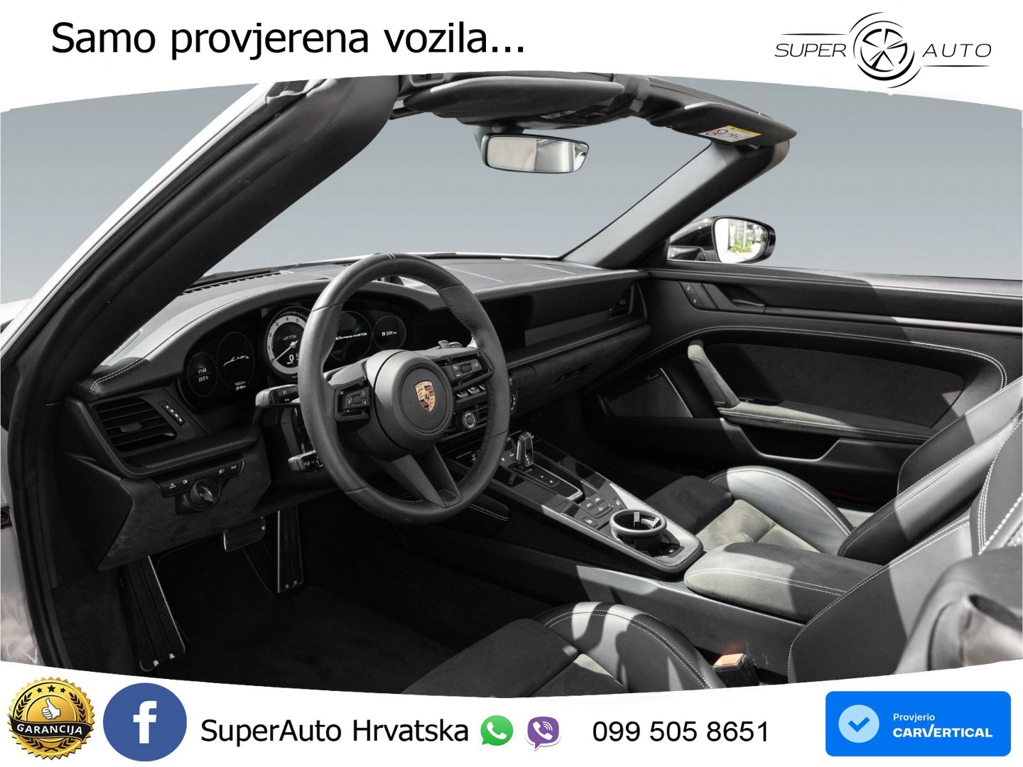Porsche 911 Carrera 4 GTS Cabriolet 3.0 (480 KS) PDK LED+GR SJED+ACC