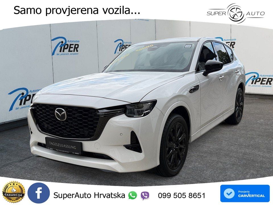 Mazda CX-60 3.3 e-Skyactiv D (254 KS) AWD Automatic MATRIX+GR SJED+KAM