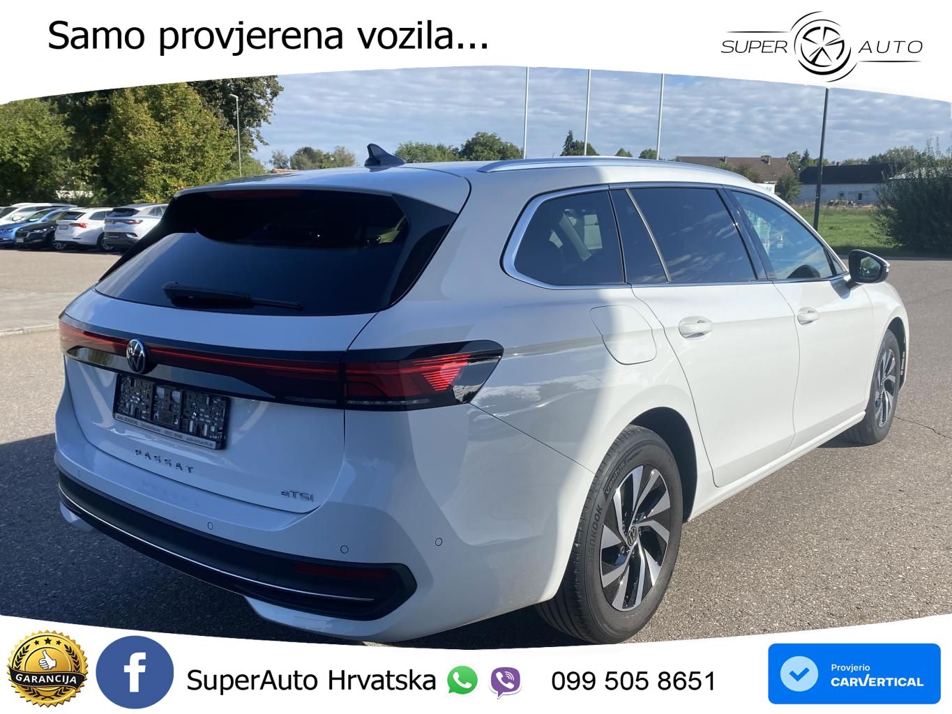 Volkswagen Passat Variant 1.5 eTSI (150 KS) DSG Business LED+GR SJED+ACC