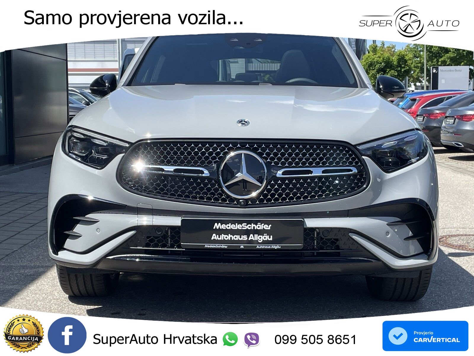 Mercedes GLC 450d (367 KS) 4MATIC 9G-TRONIC AMG ZRAČNI+ACC+GR SJED+KAM+PANO