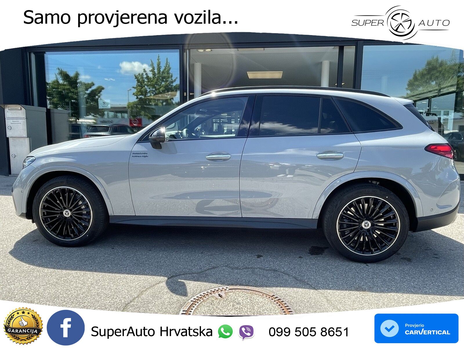 Mercedes GLC 450d (367 KS) 4MATIC 9G-TRONIC AMG ZRAČNI+ACC+GR SJED+KAM+PANO