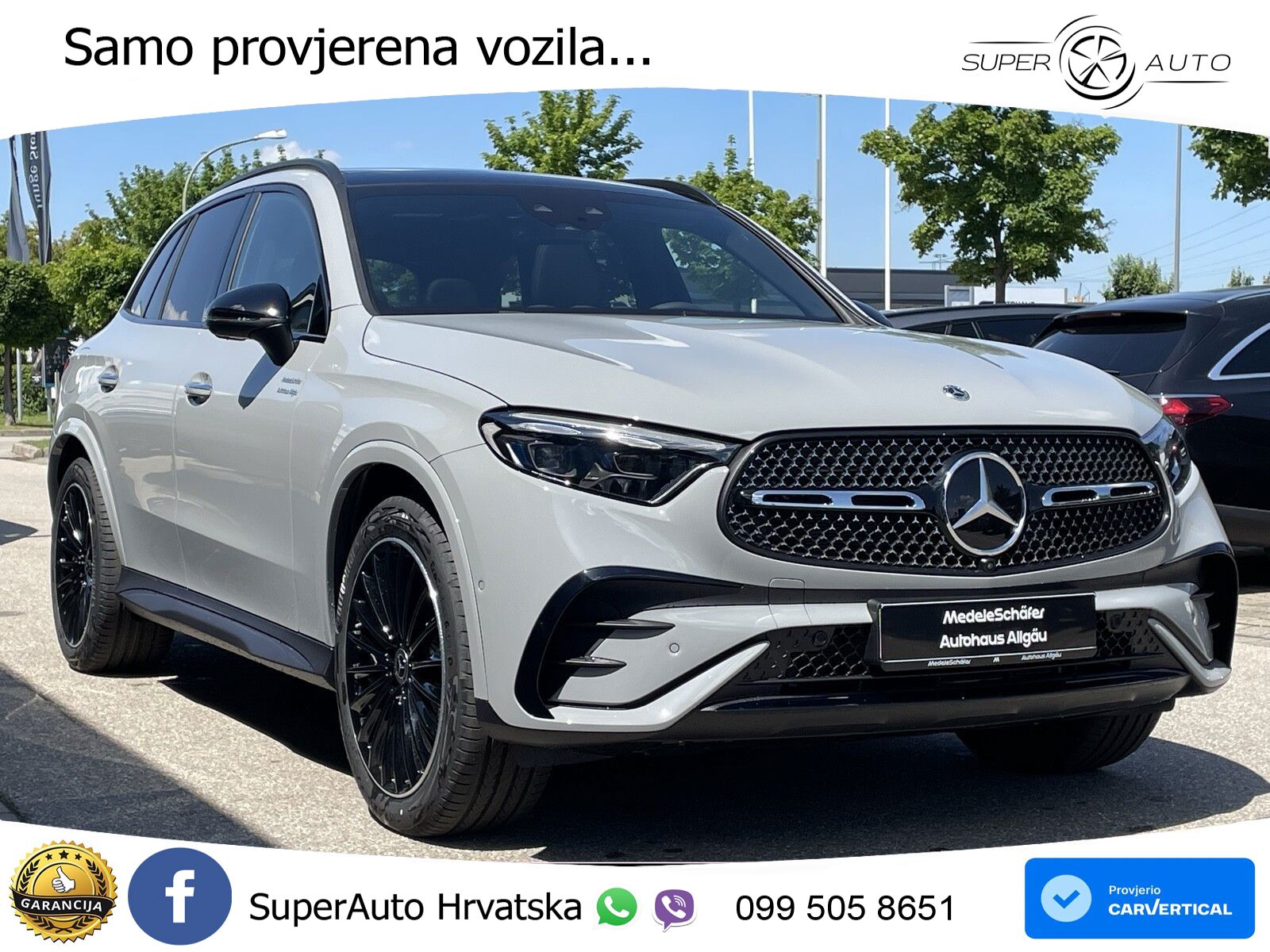 Mercedes GLC 450d (367 KS) 4MATIC 9G-TRONIC AMG ZRAČNI+ACC+GR SJED+KAM+PANO