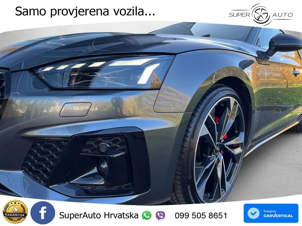Audi A5 Sportback  40 TFSI (204 KS) S tronic S line MATRIX+GR SJED+KAM