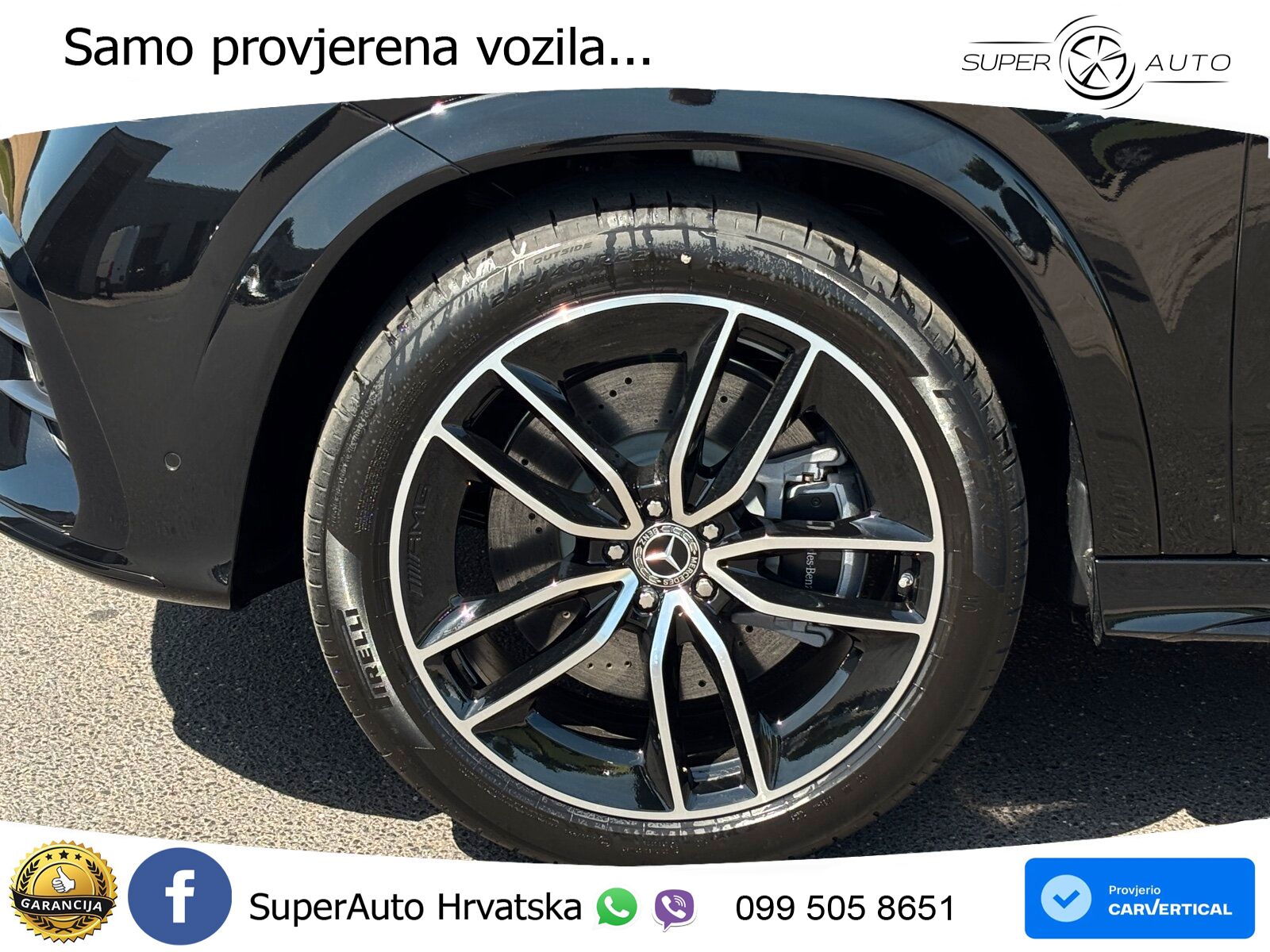 Mercedes GLE 450d (367 KS) EQ Boost 4MATIC 9G-TRONIC AMG ZRAČNI+ACC+GR SJED+KAM+PANO