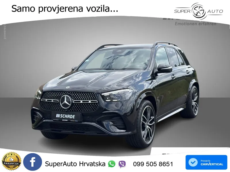 Mercedes GLE 450d (367 KS) EQ Boost 4MATIC 9G-TRONIC AMG ZRAČNI+ACC+GR SJED+KAM+PANO