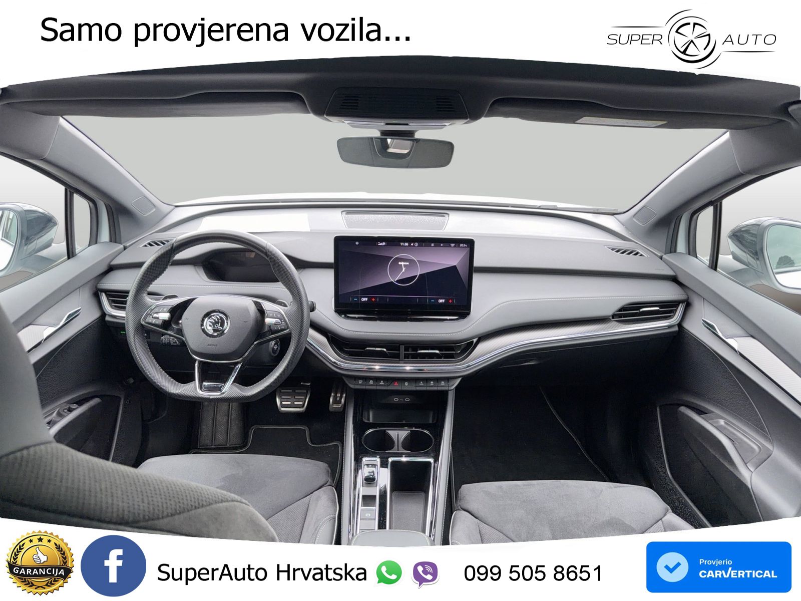 Škoda Enyaq iV 80 82 kWh (204 KS) SportLine LED+ACC