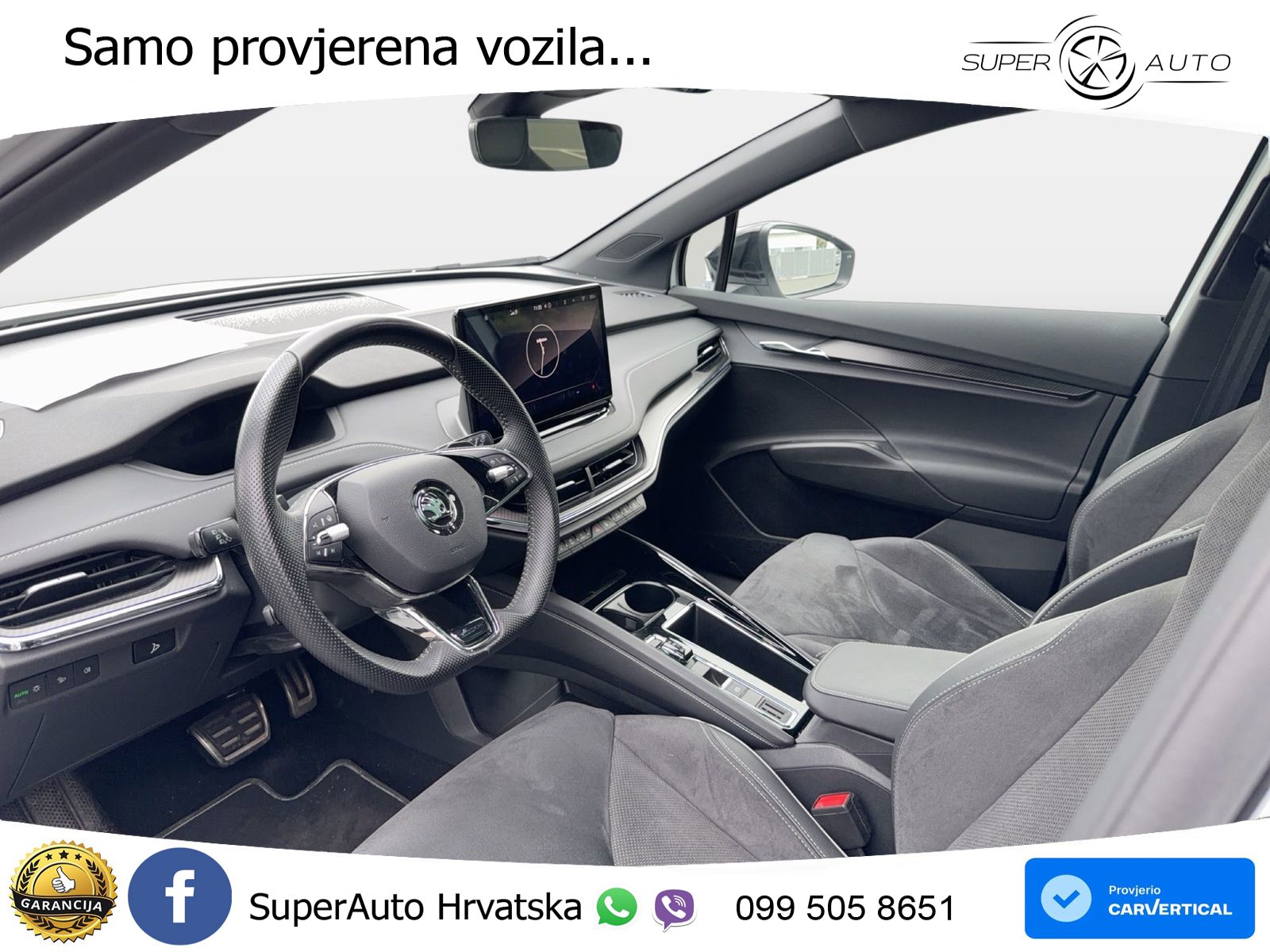 Škoda Enyaq iV 80 82 kWh (204 KS) SportLine LED+ACC