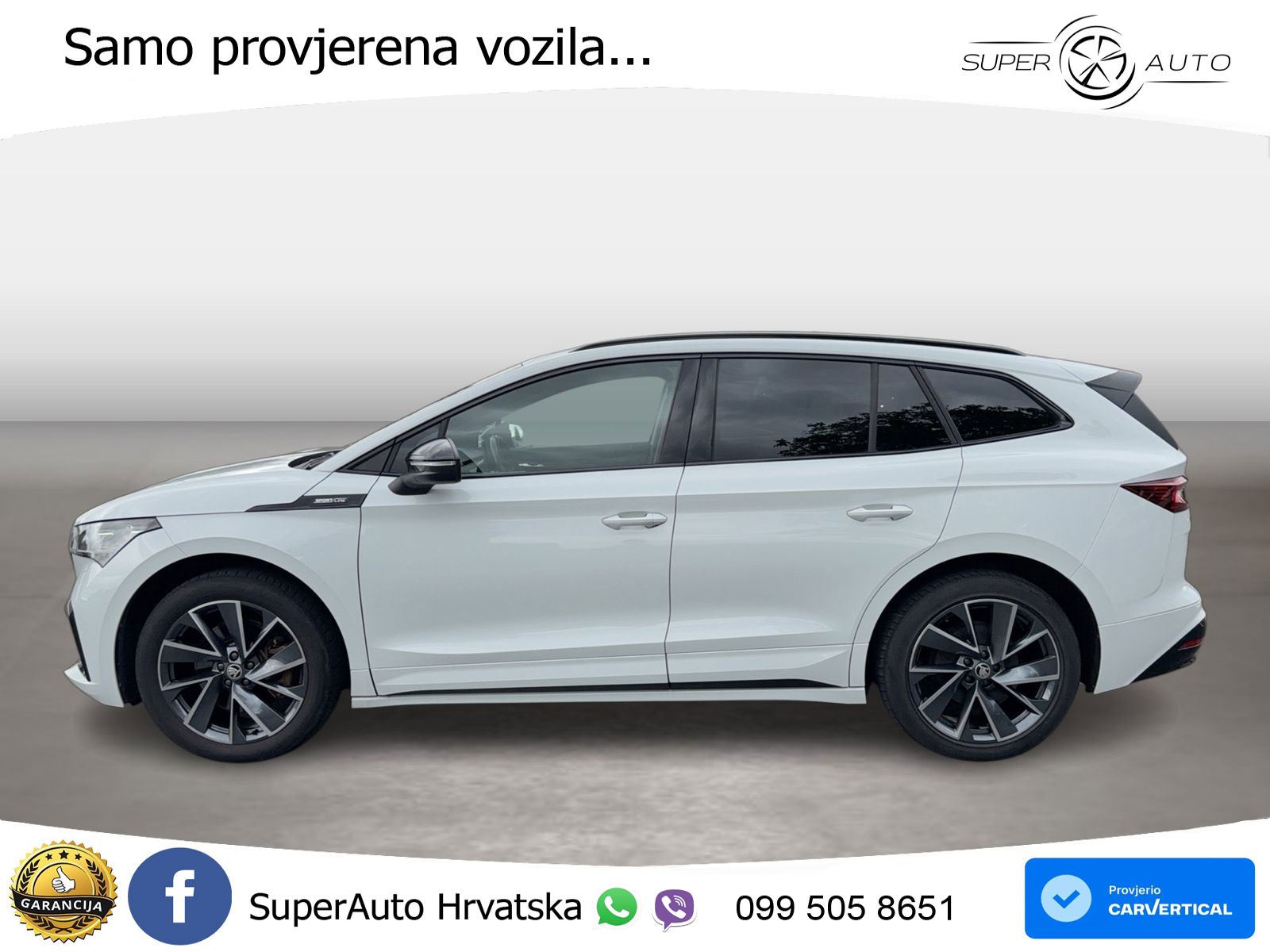 Škoda Enyaq iV 80 82 kWh (204 KS) SportLine LED+ACC