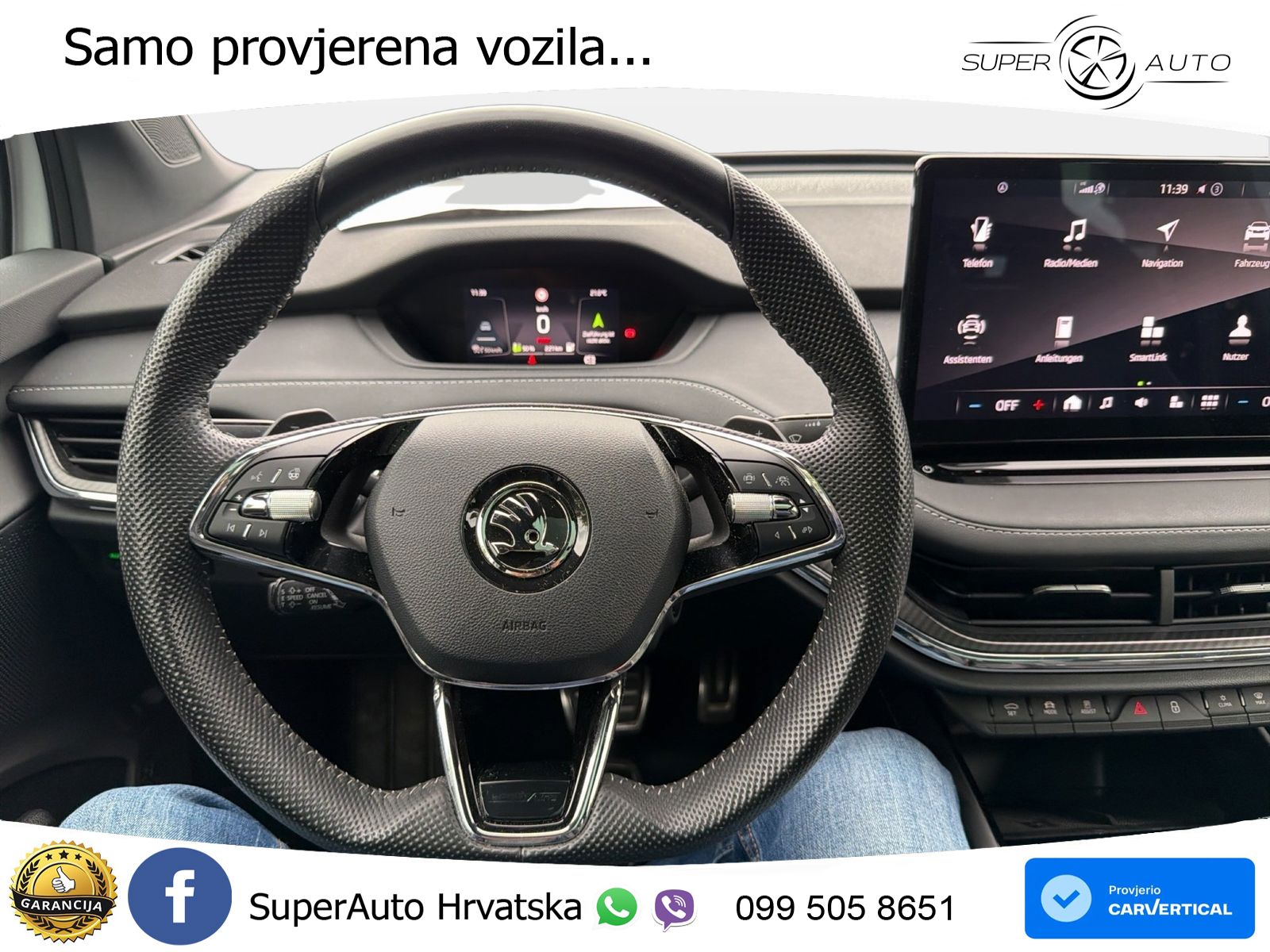 Škoda Enyaq iV 80 82 kWh (204 KS) SportLine LED+ACC