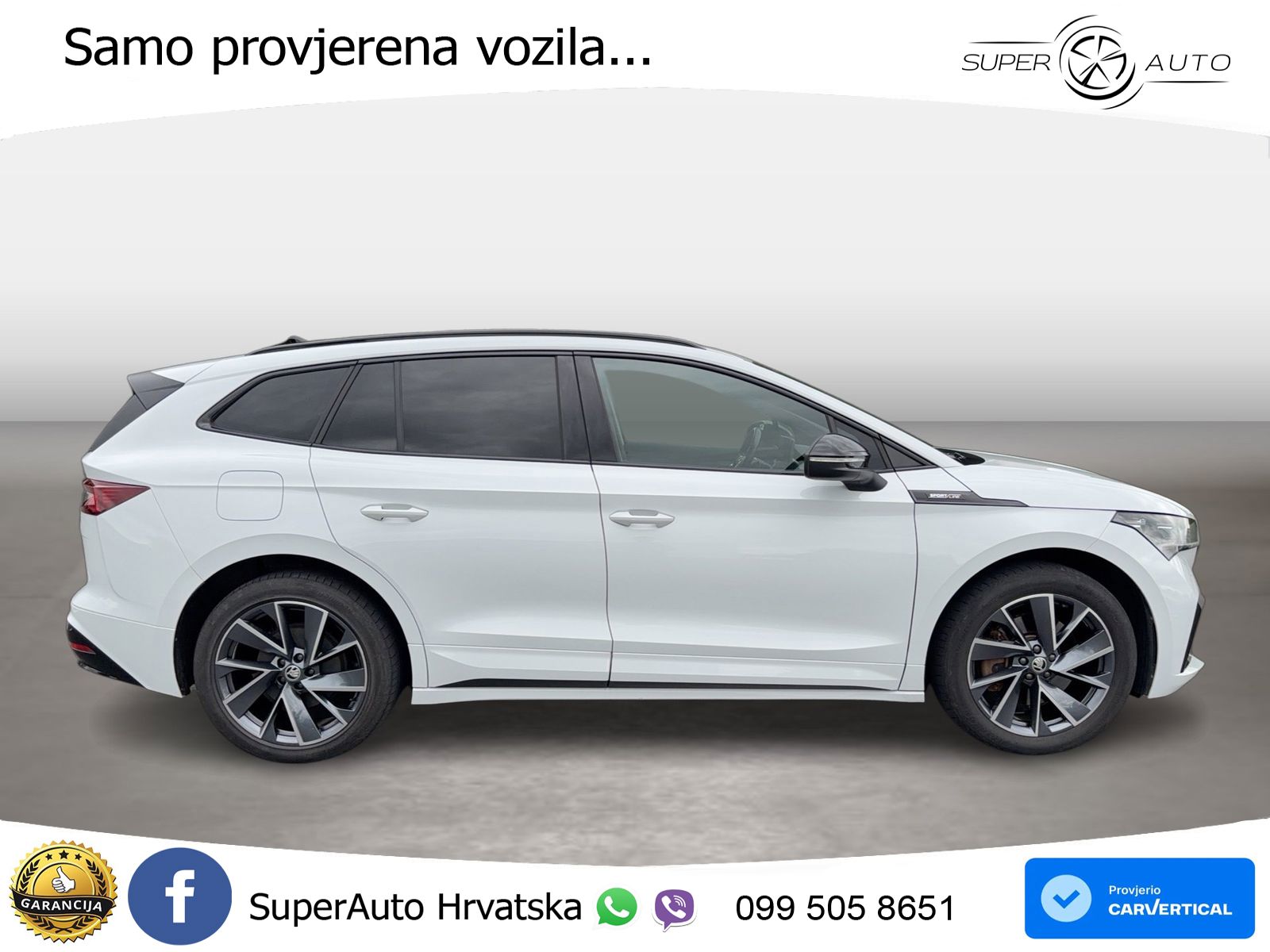 Škoda Enyaq iV 80 82 kWh (204 KS) SportLine LED+ACC