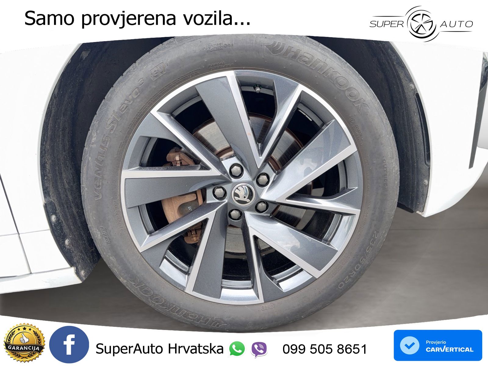 Škoda Enyaq iV 80 82 kWh (204 KS) SportLine LED+ACC