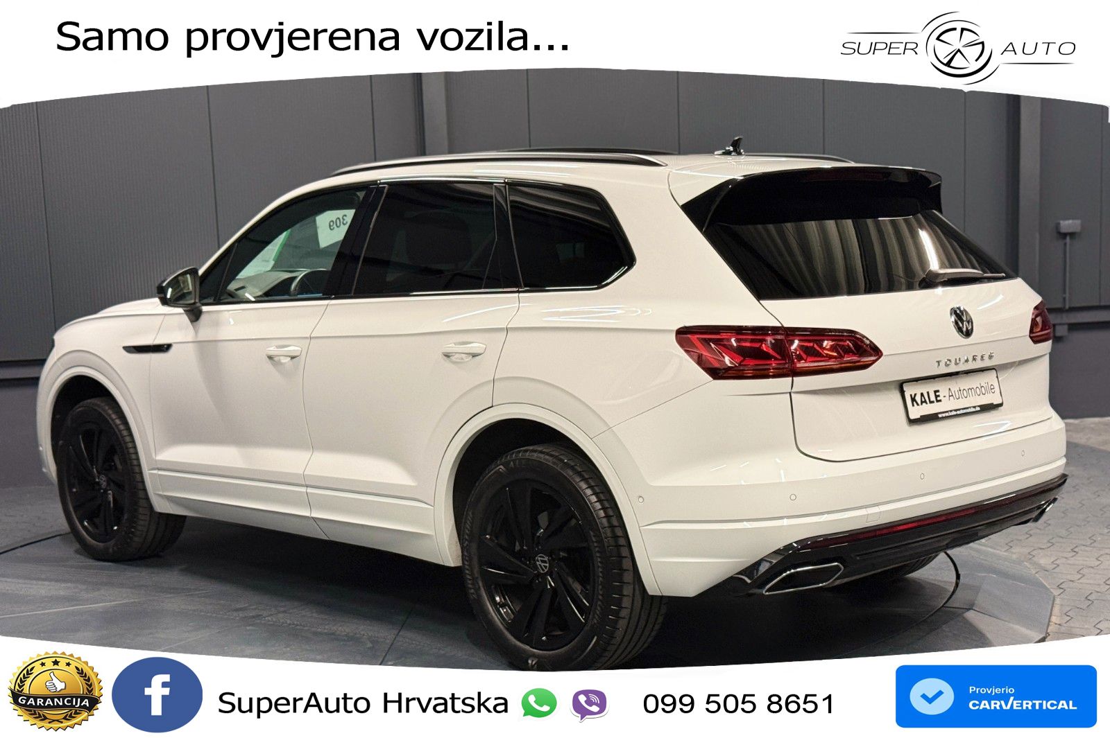 Volkswagen Touareg 3.0 V6 TDI (286 KS) 4MOTION Tiptronic R-Line MATRIX+GR SJED+KAM