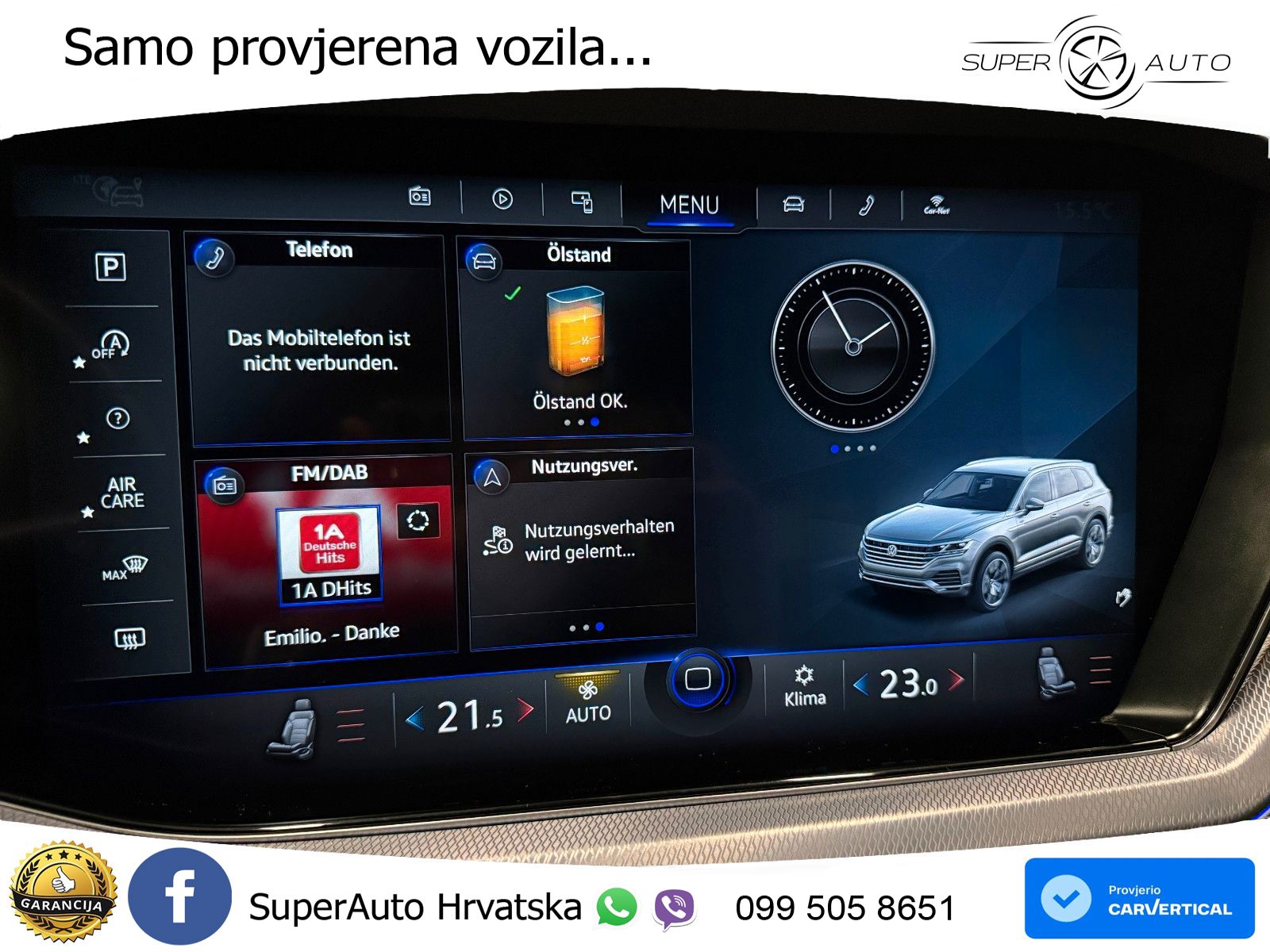 Volkswagen Touareg 3.0 V6 TDI (286 KS) 4MOTION Tiptronic R-Line MATRIX+GR SJED+KAM