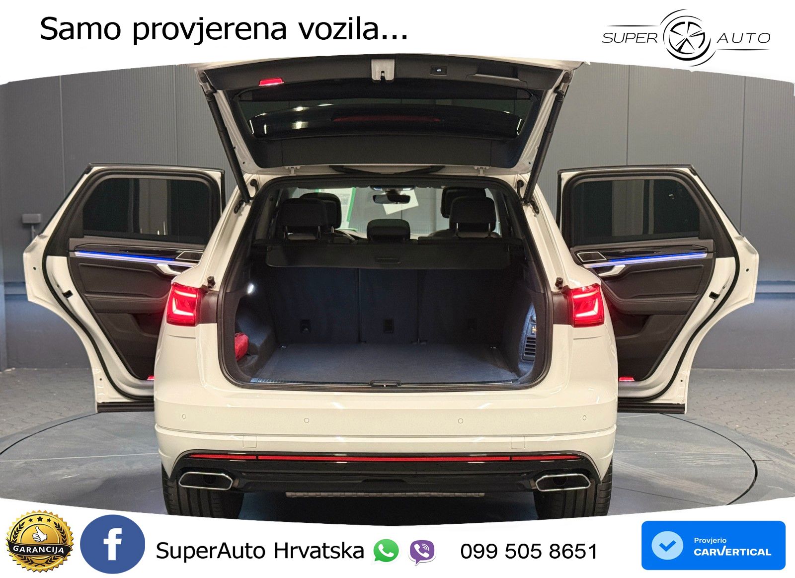 Volkswagen Touareg 3.0 V6 TDI (286 KS) 4MOTION Tiptronic R-Line MATRIX+GR SJED+KAM