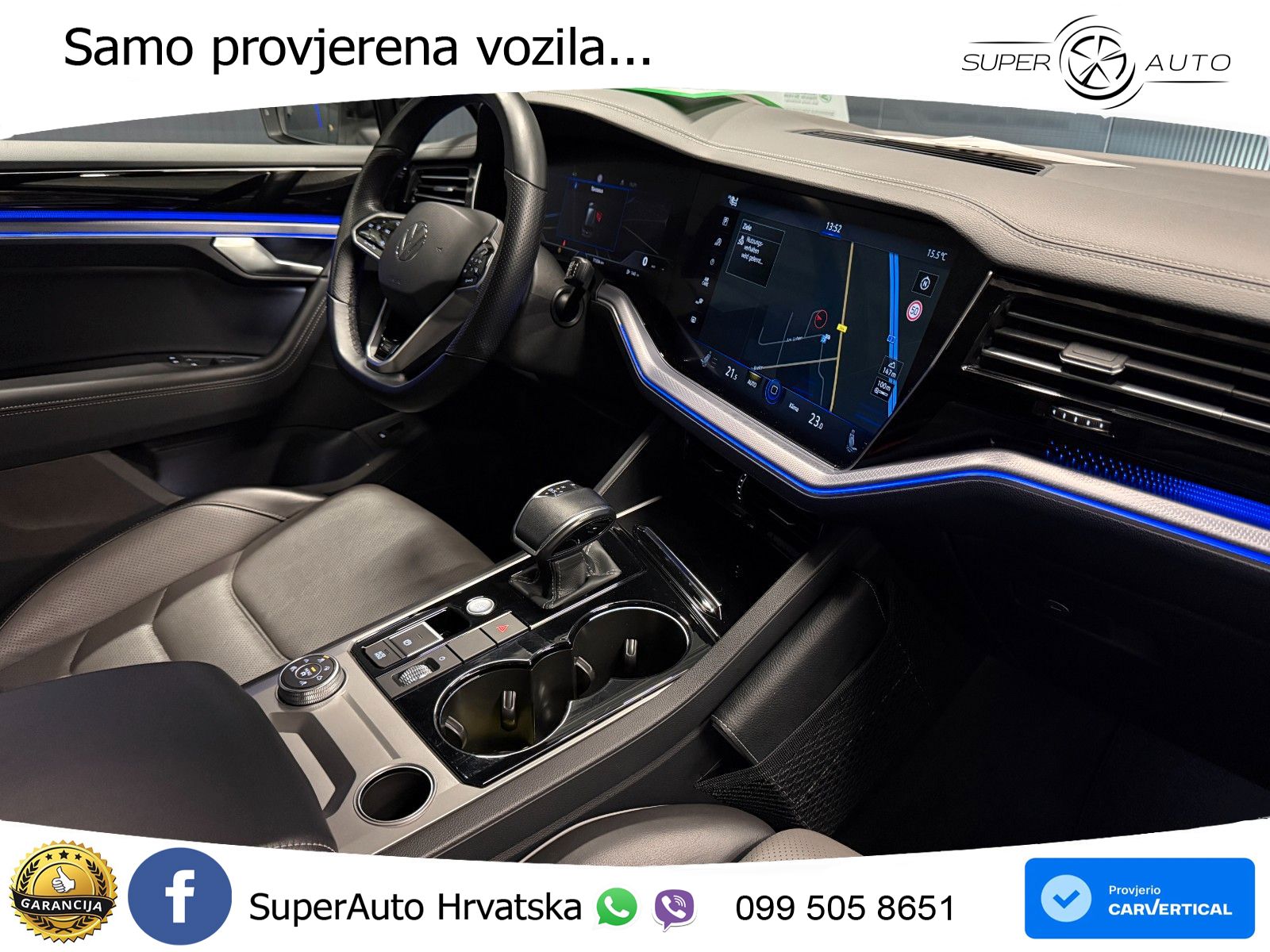 Volkswagen Touareg 3.0 V6 TDI (286 KS) 4MOTION Tiptronic R-Line MATRIX+GR SJED+KAM