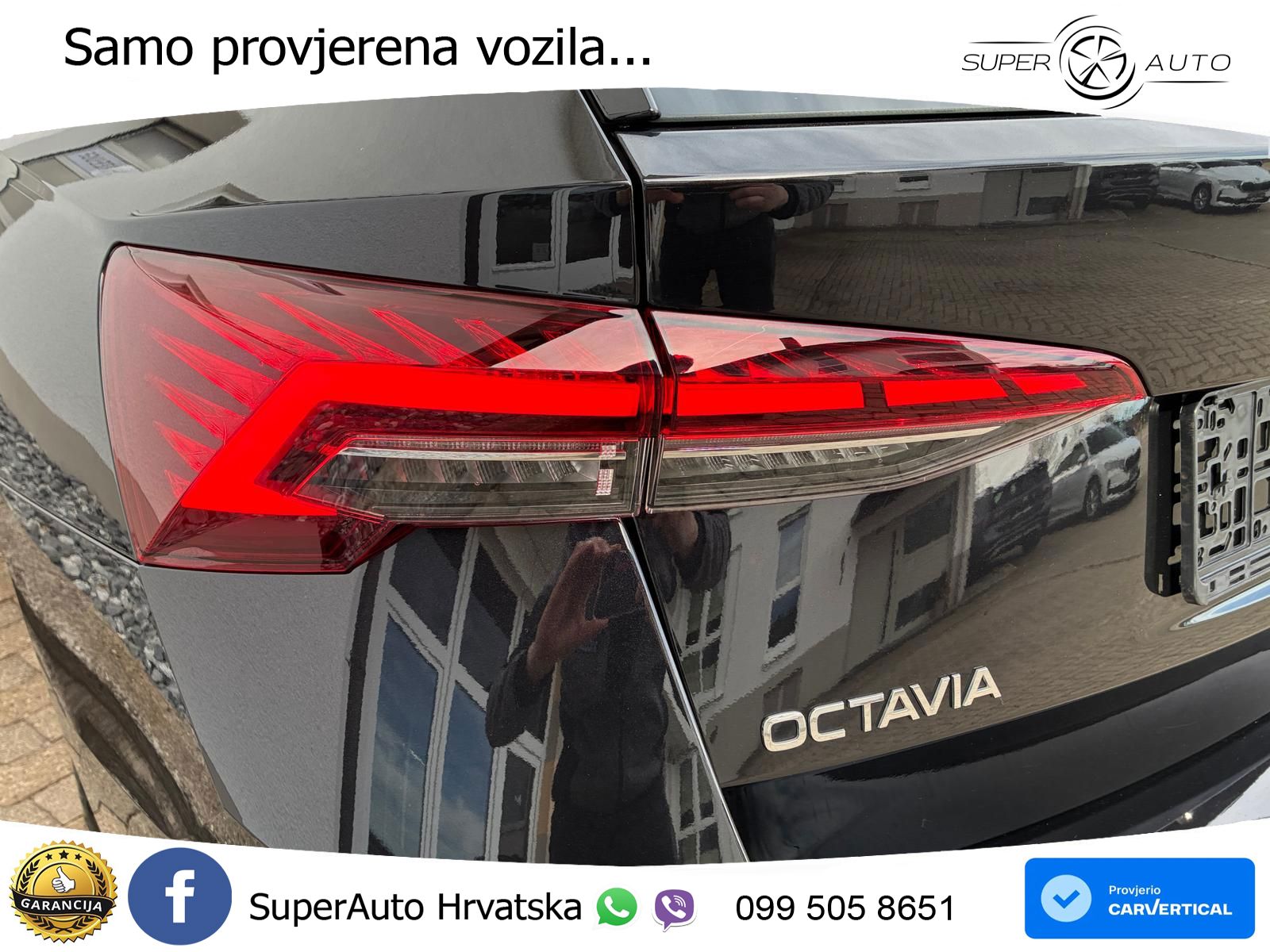 Škoda Octavia Combi 1.5 TSI (150 KS) Selection MATRIX+GR SJED+KAM