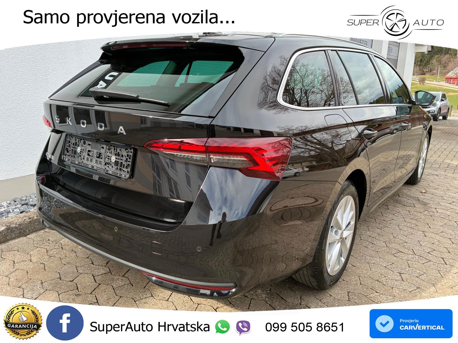 Škoda Octavia Combi 1.5 TSI (150 KS) Selection MATRIX+GR SJED+KAM