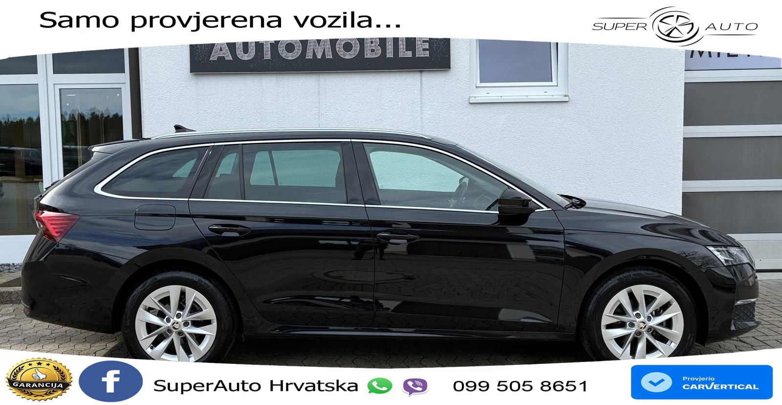 Škoda Octavia Combi 1.5 TSI (150 KS) Selection MATRIX+GR SJED+KAM