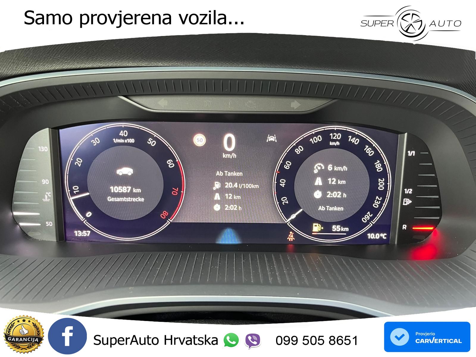 Škoda Octavia Combi 1.5 TSI (150 KS) Selection MATRIX+GR SJED+KAM