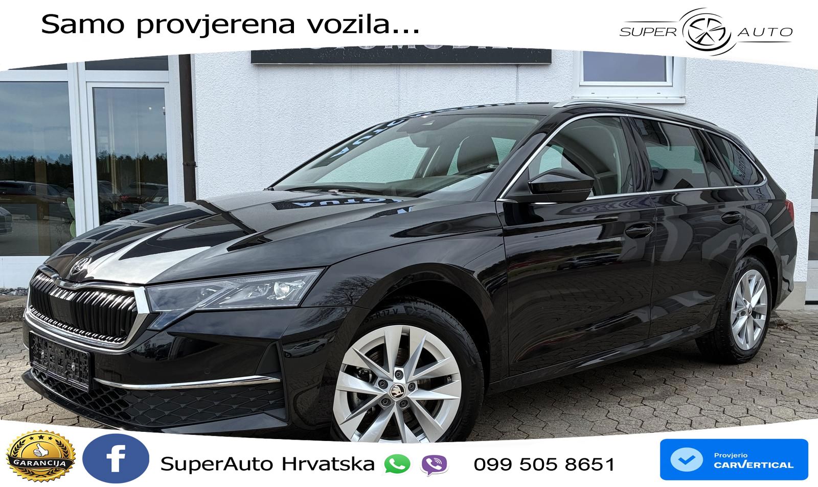 Škoda Octavia Combi 1.5 TSI (150 KS) Selection MATRIX+GR SJED+KAM