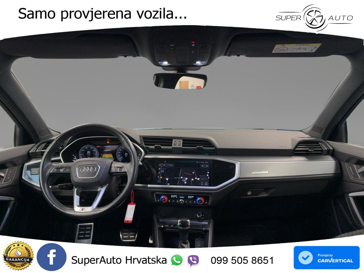 Audi Q3 45 TFSIe (245 KS) S tronic S line LED+GR SJED+ACC