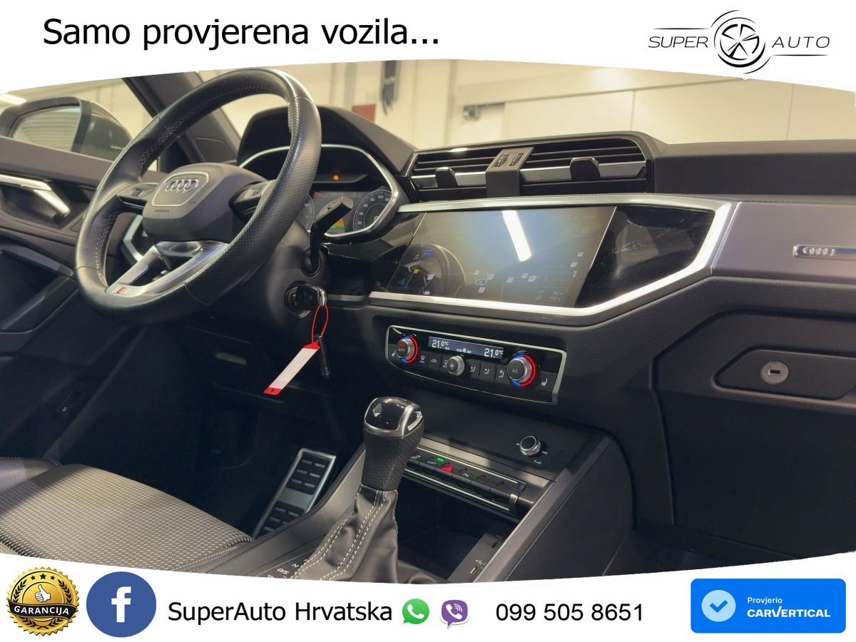 Audi Q3 45 TFSIe (245 KS) S tronic S line LED+GR SJED+ACC