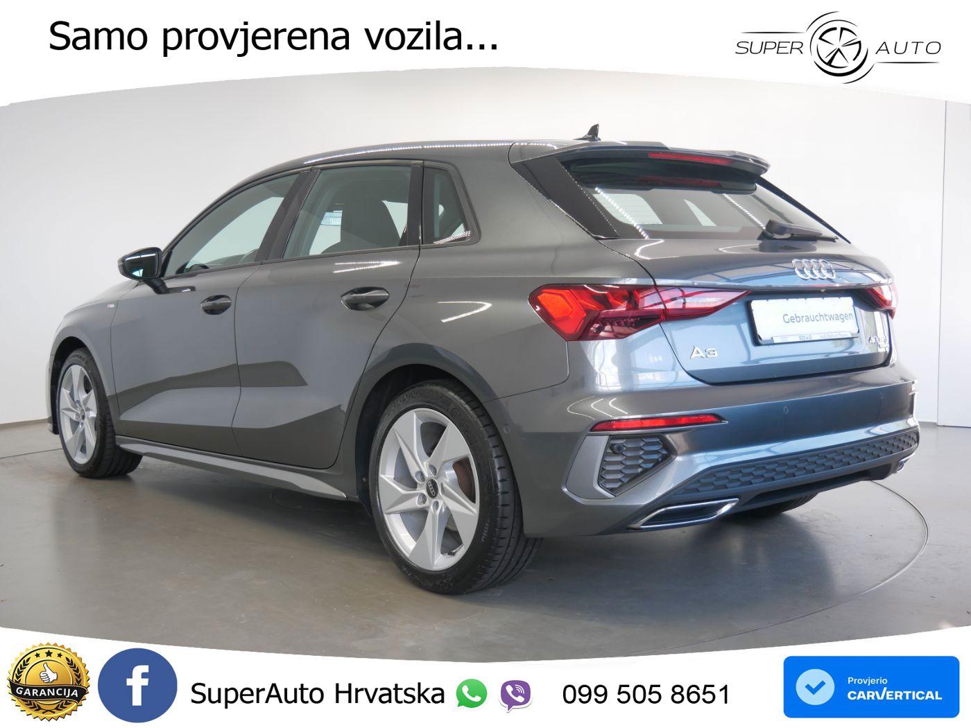 Audi A3 40 TFSI (190 KS) quattro S tronic S line