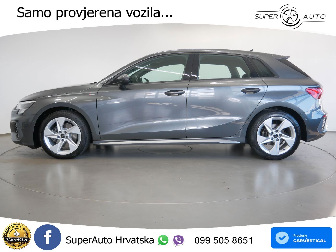 Audi A3 40 TFSI (190 KS) quattro S tronic S line