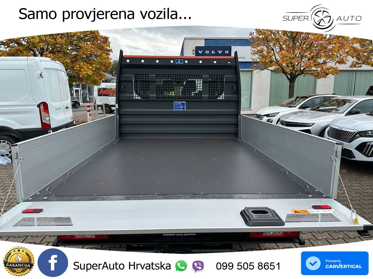 Ford Transit Pritsche DoKa Trend 350 L3 AHK*SHZ*CAM* 165 KS