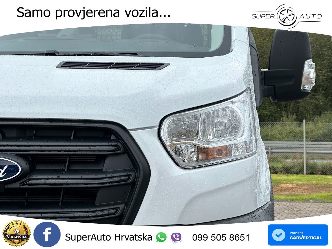Ford Transit Pritsche DoKa Trend 350 L3 AHK*SHZ*CAM* 165 KS